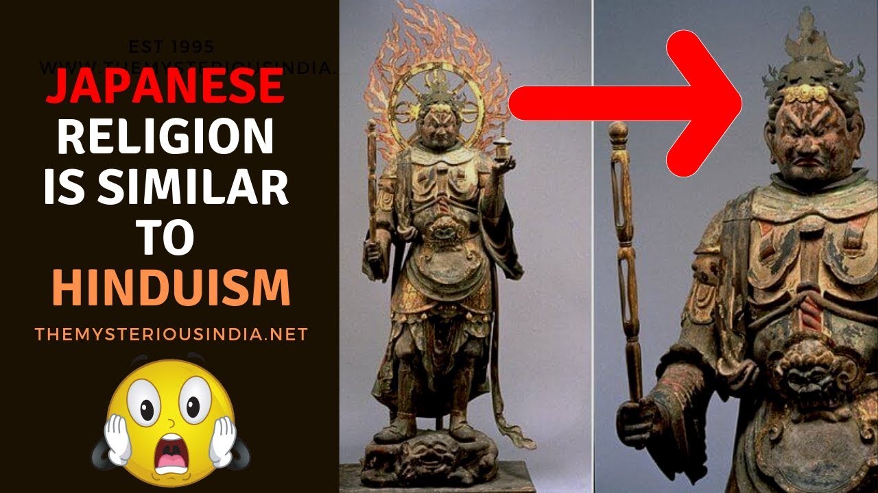 Why Japanese religion is similar to Hinduism