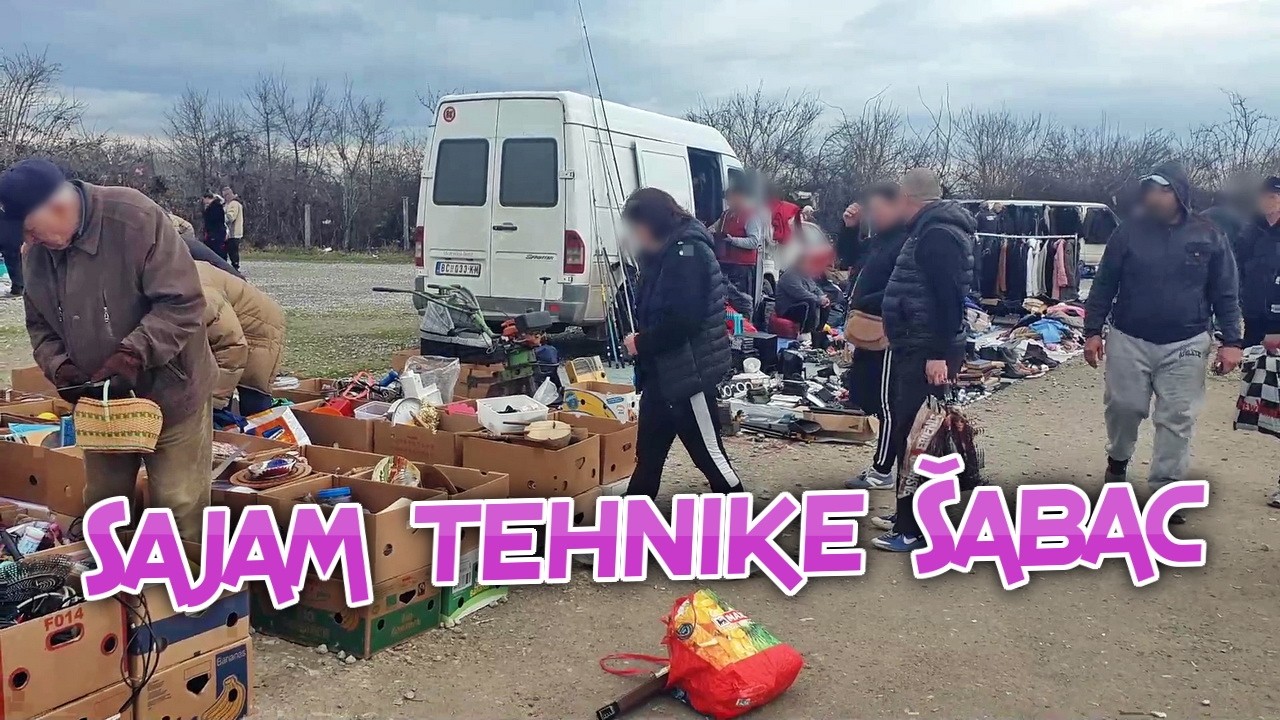 Šabačka pijaca -  Februar - stočna pijaca i BUVLJAK