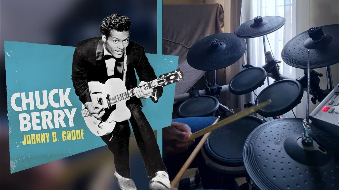 JOHNNY B. GOODE (ELECTRIC DRUM COVER) - 'oldie, but a goodie!'