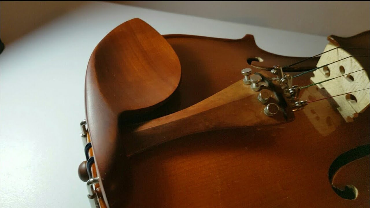 barbada o mentonera(chinrest) violín y viola: reparar o cambiar