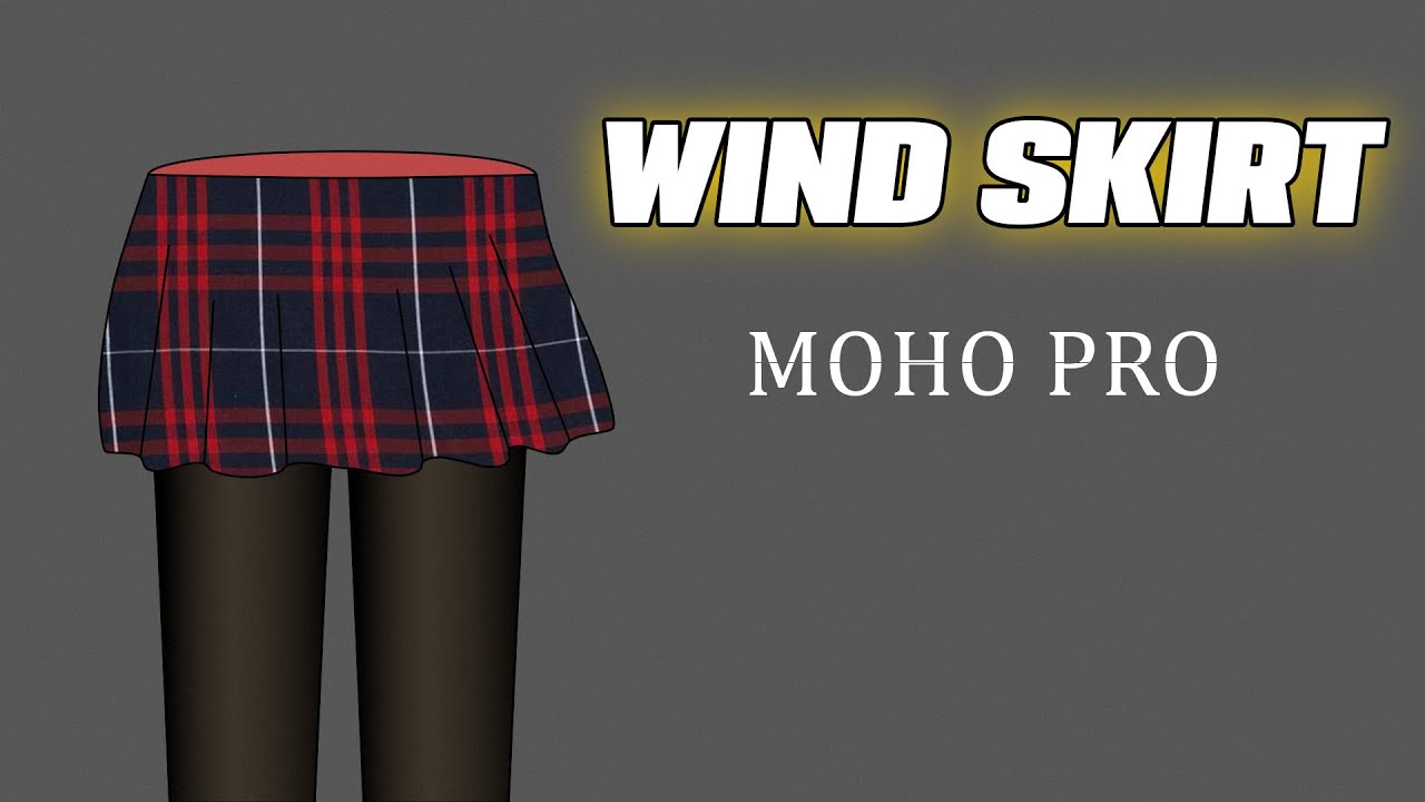 Создаём и анимируем юбку в Moho - Anime Studio
