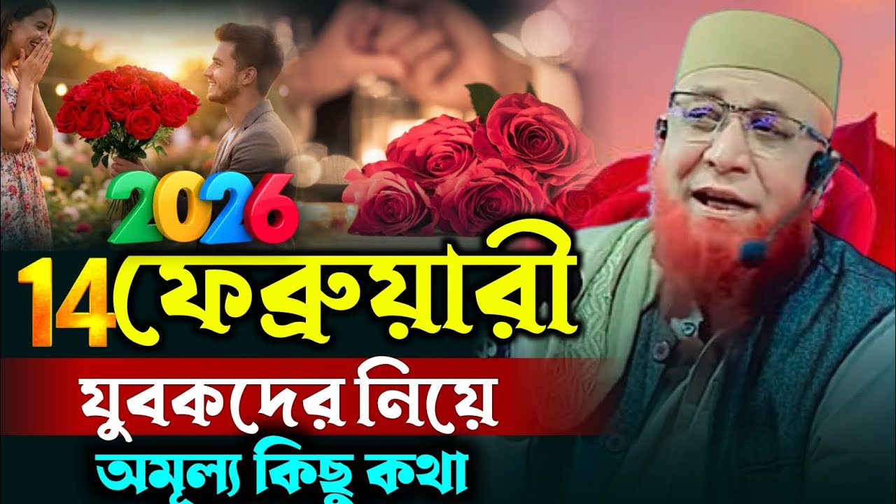 ১৪ ফেব্রুয়ারী ২০২৬ | 14 February 2026 | মুফতি নজরুল ইসলাম কাসেমী | Nazrul Islam kasemi | ওয়াজ ২০২৬