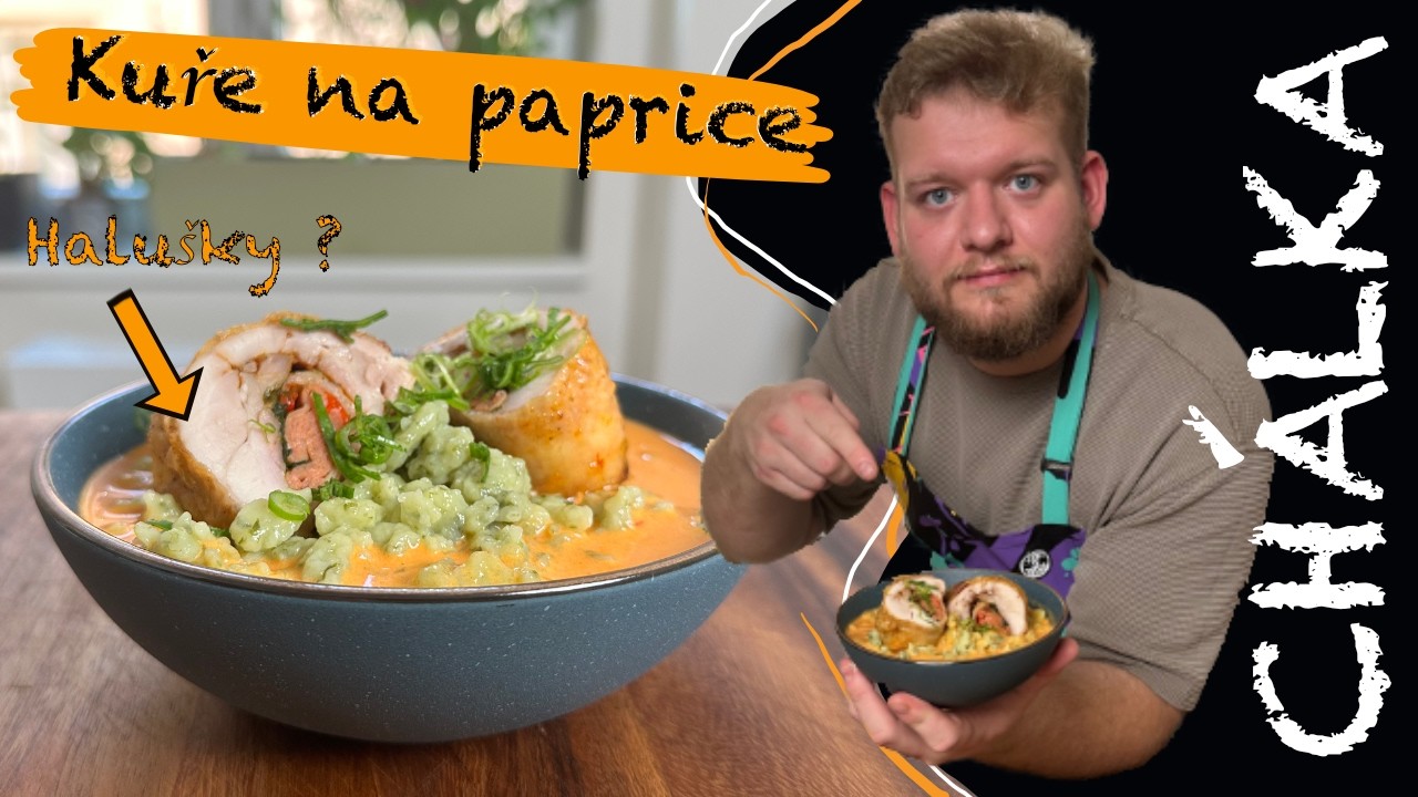 Kuře na paprice, ale bez knedlíků ?! Moje verze tě asi překvapí… | CHÁLKA 1