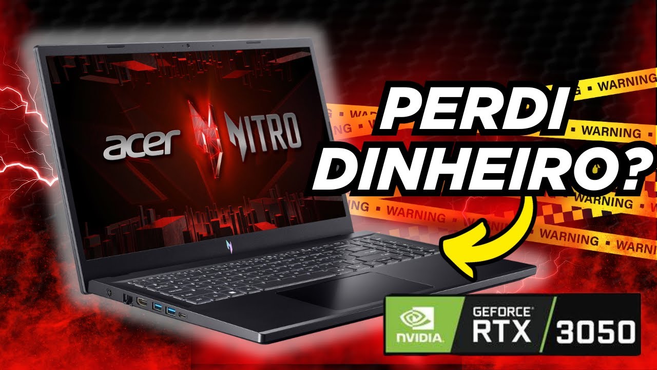 AN&Aacute;LISE DO ACER NITRO V15 | &Eacute; BOM? VALE A PENA?