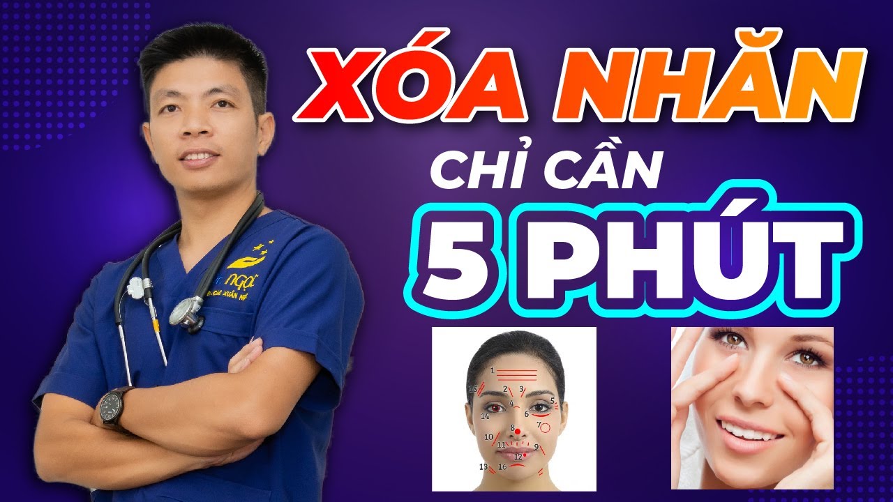 5 PHÚT XÓA NHĂN - Dự Phòng Sụp Mi Mắt Tại Nhà Hiệu Quả Và An Toàn | Dr Ngọc