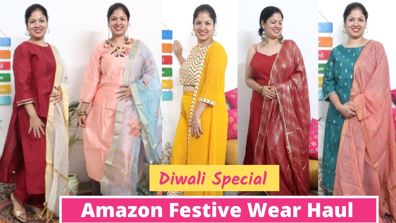 Amazon haul 2022✨Amazon Kurta Set Haul latest✨Amazon Kurta palazzo set Haul ✨Amazon Try On Haul