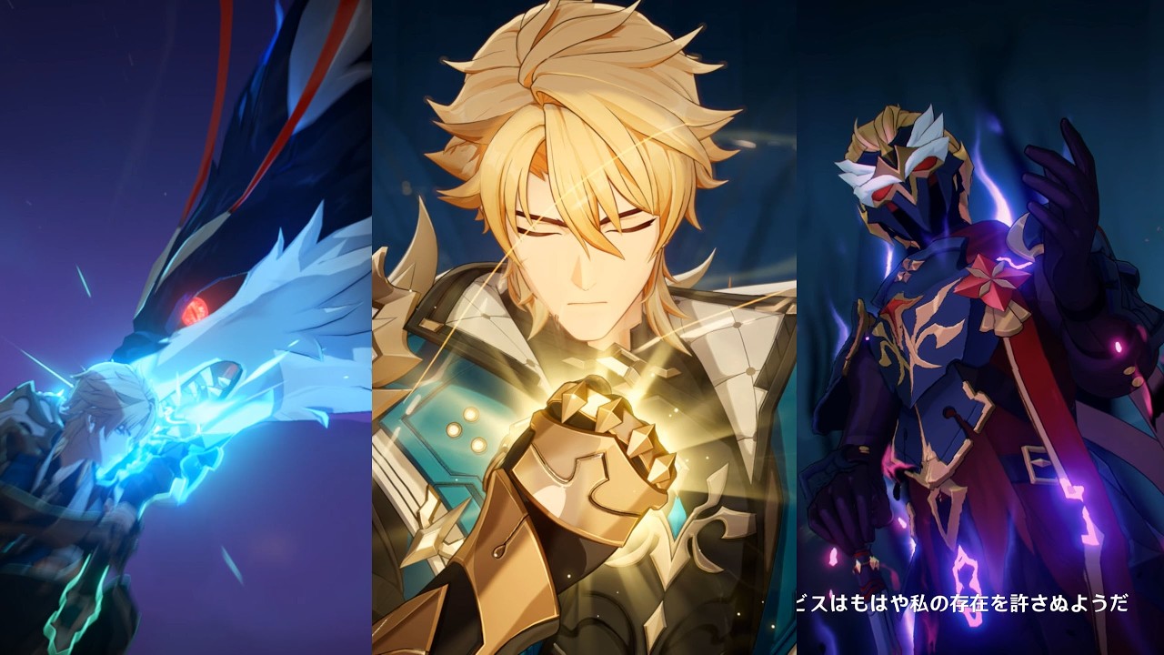 原神Ver.6.4 全ムービー まとめ ファルカ vs ローランド ファルカへの思いLuna V【Genshin Impact】