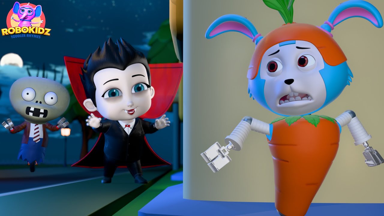 🎃 Its Halloween Night Song 👻 | Nursery Rhymes & Kids Songs | Happy Tots Preschool