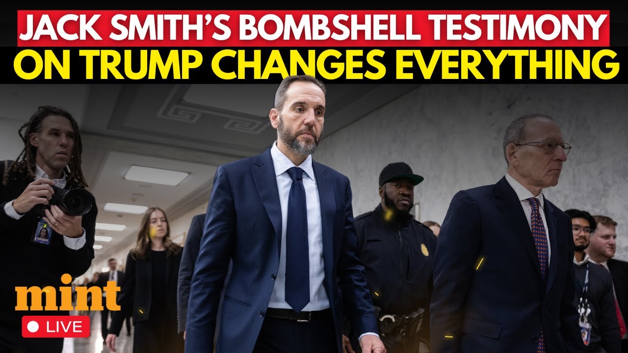 US Congress Live | Jack Smith Reveals Shocking Details on Trump Investigation Before Congress | USA