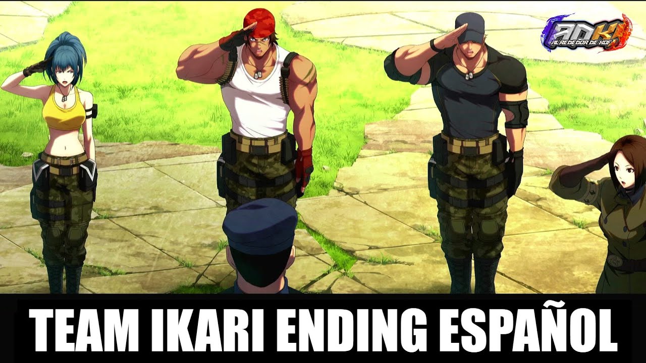 Team Ikari Ending | KOF XV | ESPAÑOL HD