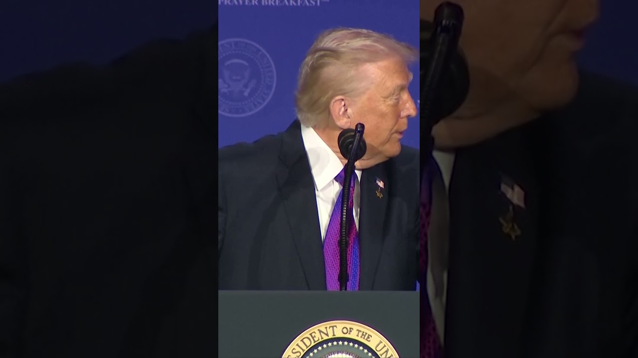 Trump Calls GOP Lawmaker a 'Moron' at Prayer Breakfast