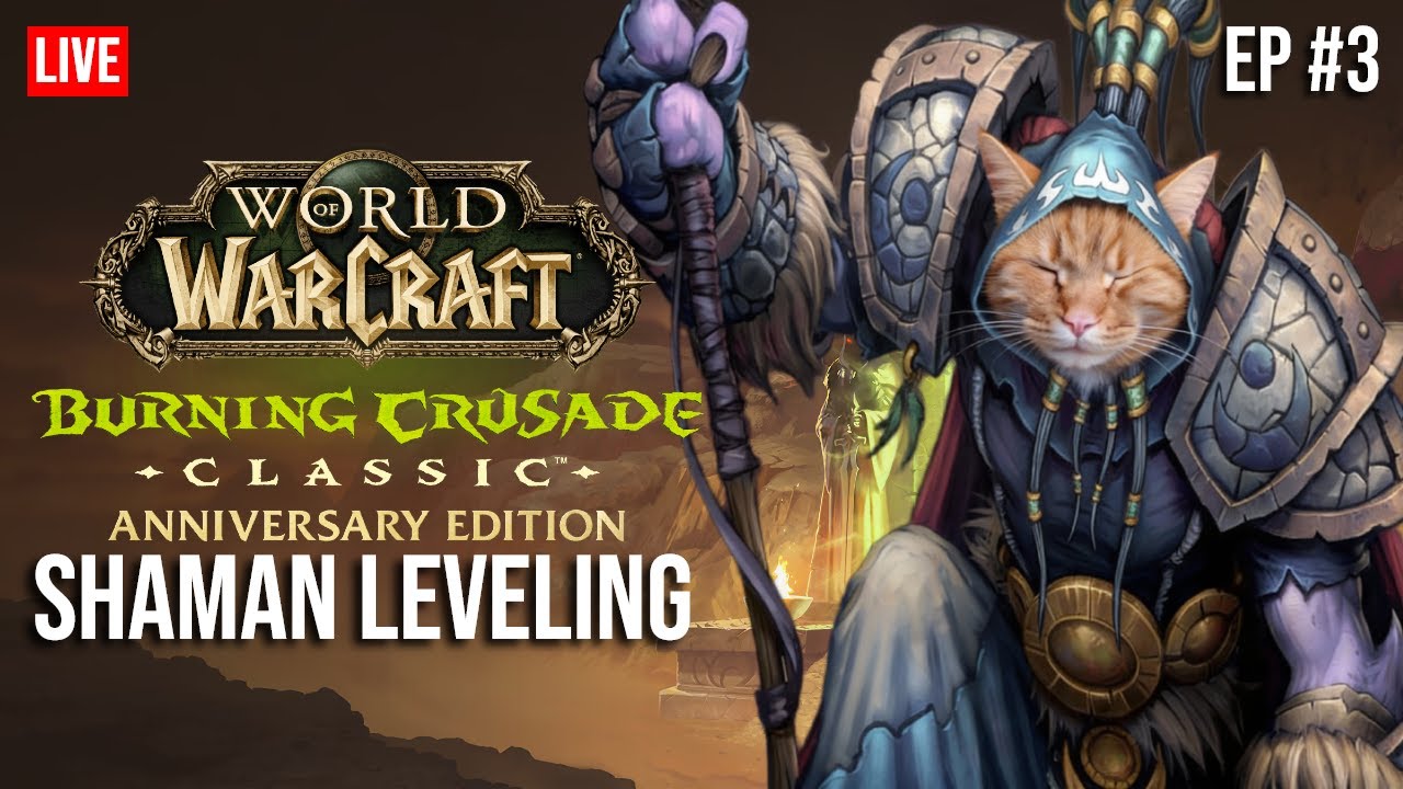 World of Warcraft Classic Anniversary | Spineshatter | Shaman Leveling Ep 3