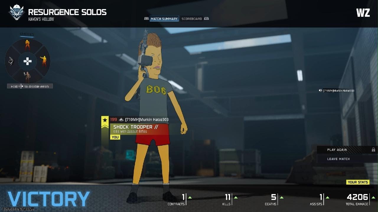 Call of Duty Warzone Haven's Hollow solo victory 11 kills