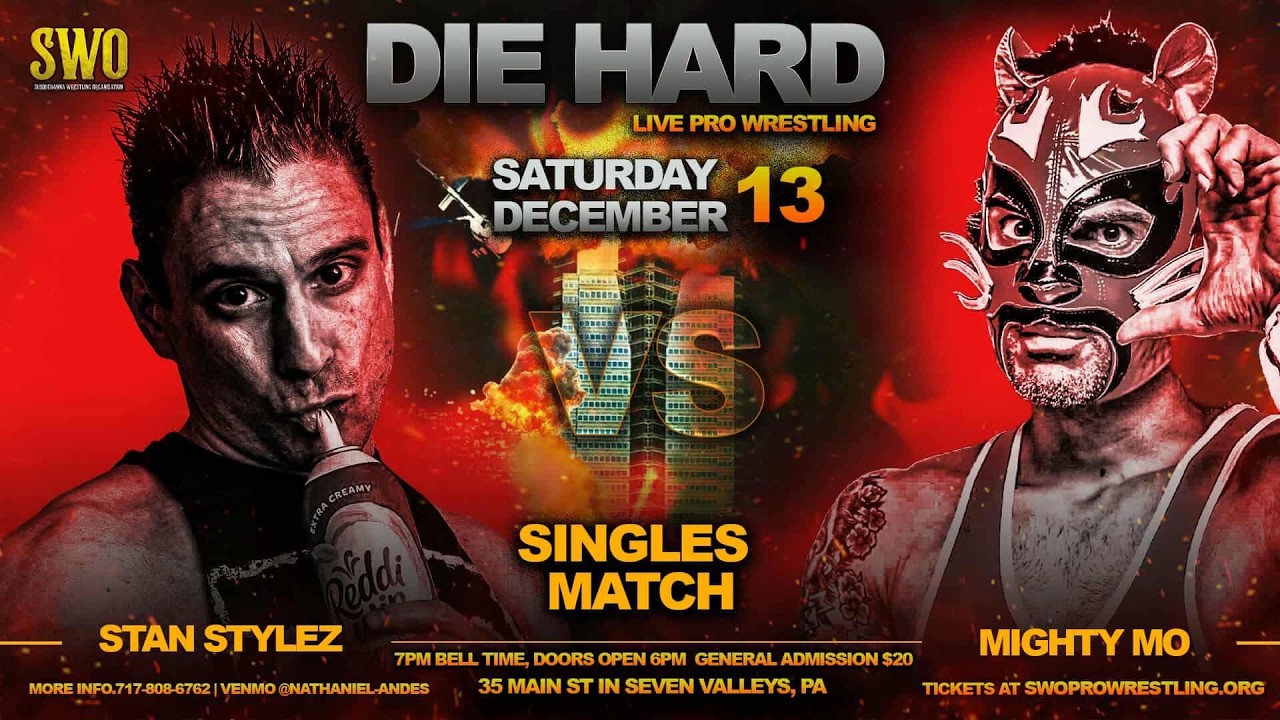 Stan Stylez vs Mighty Mo   SWO Die Hard