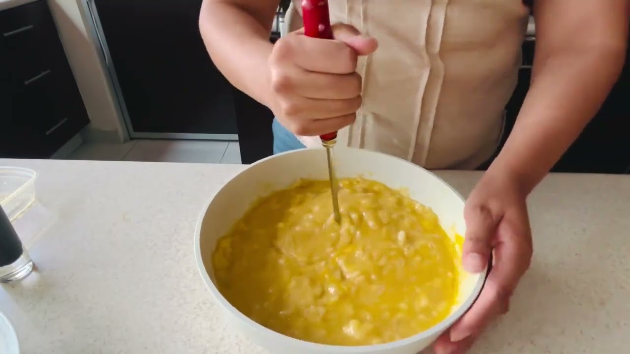 PANQUÉ DE PLÁTANO #cocinandoconmamáosa #panqueques #platanos #recetas #reposteria