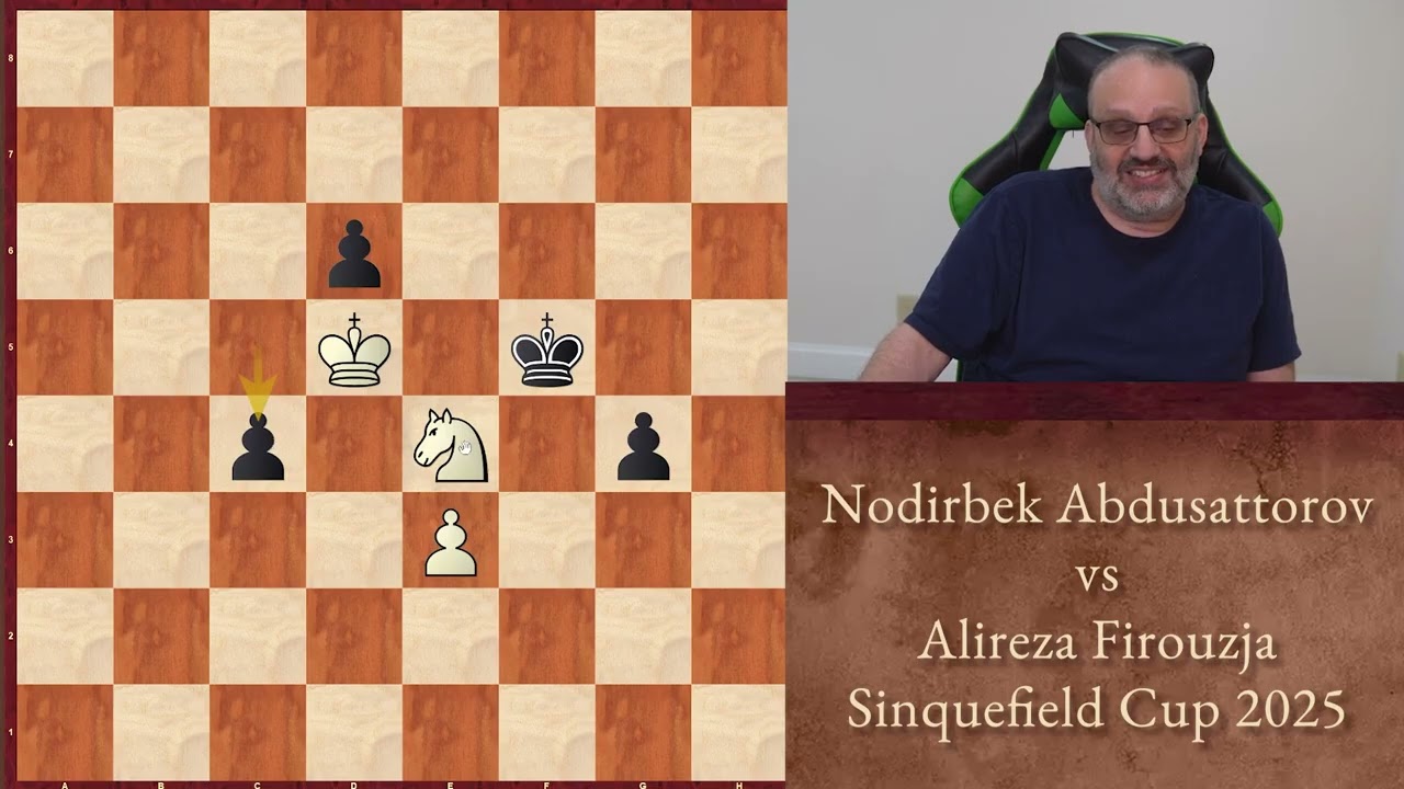 Five Minutes with Ben: Nodirbek Abdusattorov vs Alireza Firouzja, Sinquefield Cup 2025