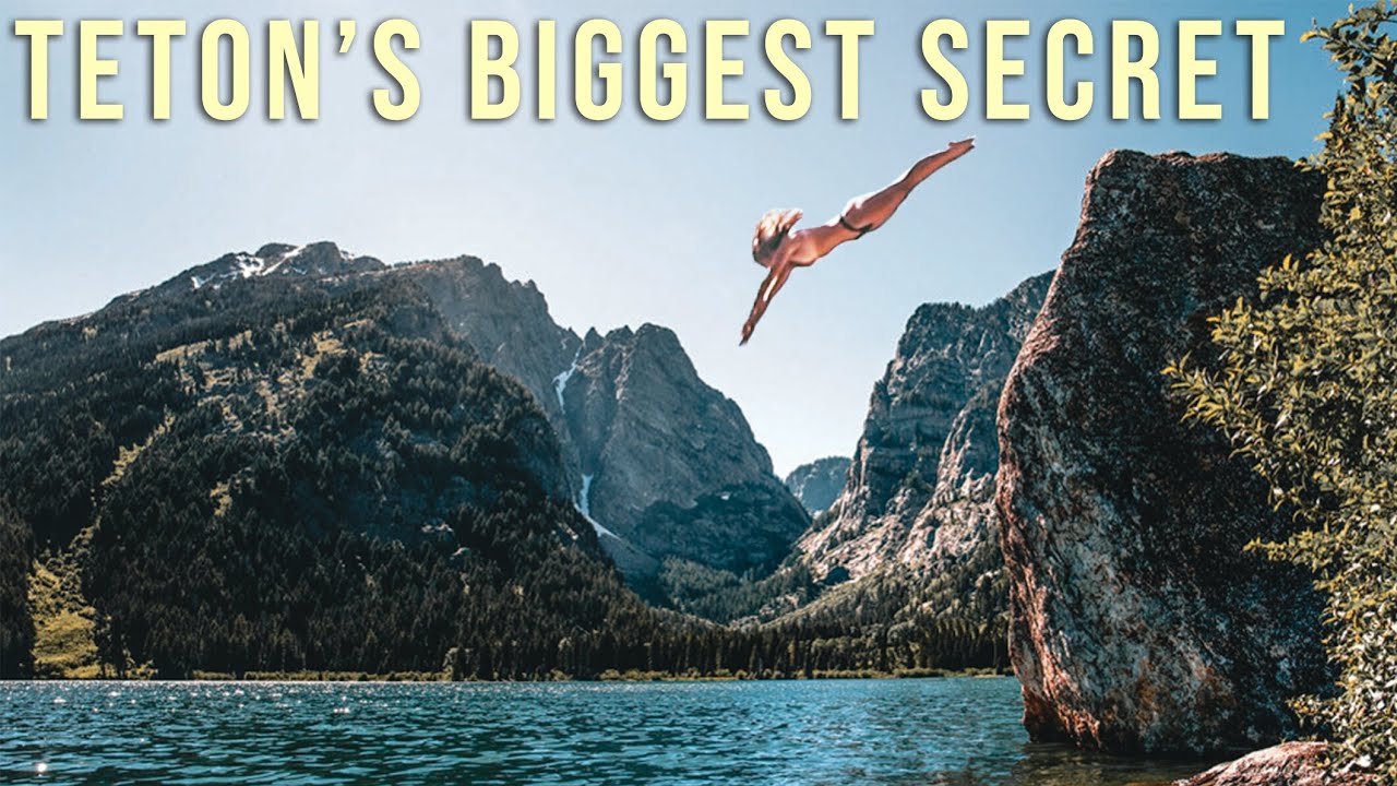 Grand Teton National Park's STUNNING CLIFF JUMP