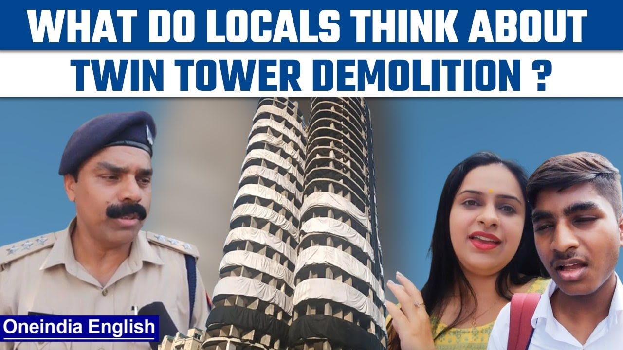 SUPERTECH TWIN TOWER DEMOLITION | NOIDA-GREATER NOIDA EXPRESSWAY | ONEINDIA NEWS* NEWS