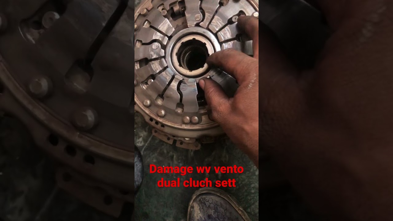 Damaged dual cluch vw vento drive not working. New installation