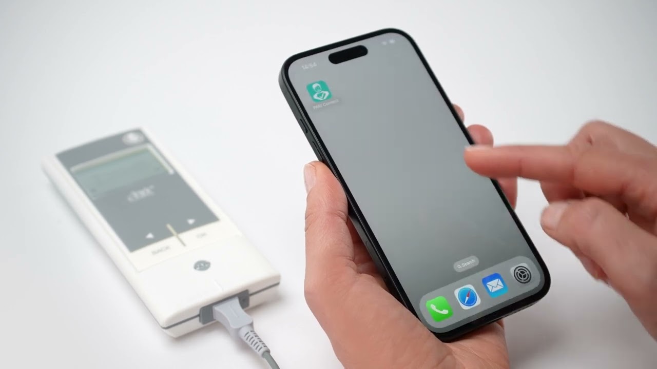 eFlow®rapid | Connecting eTrack® and PARI Connect® App