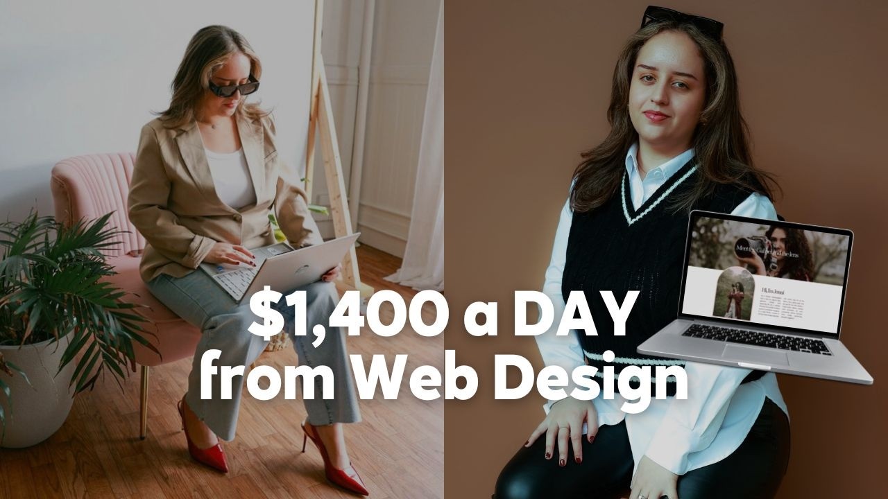 From Burnt-Out Executive Assistant to $1,400 a Day as a Web Designer