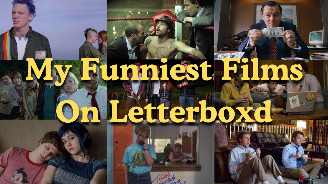 My Top Comedies/Funniest Films on Letterboxd