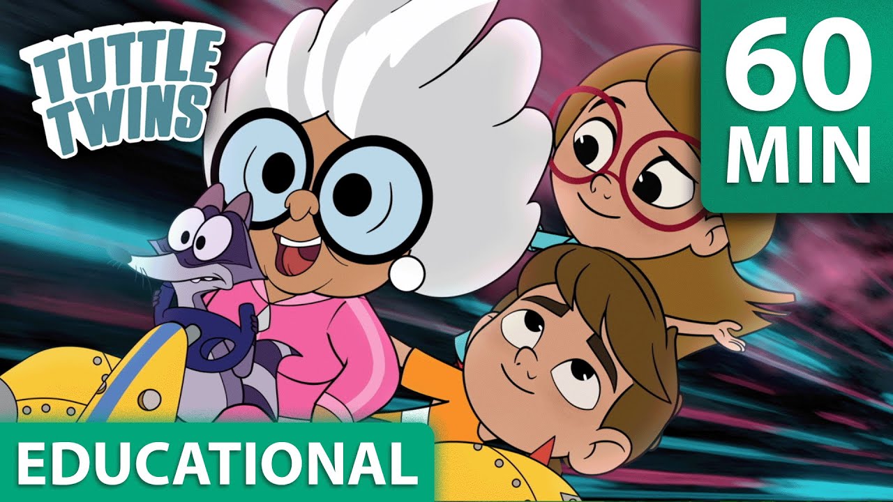 Tuttle Twins 1 Hour Compilation | Kids Learning Cartoon | Angel