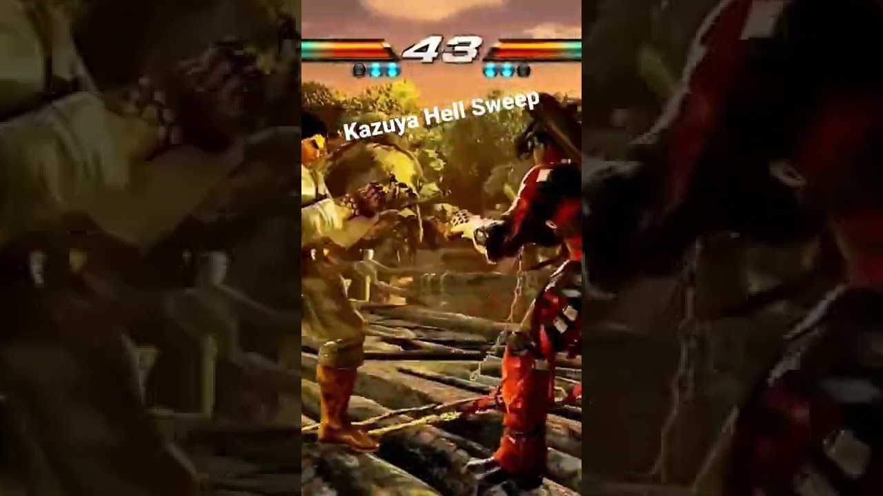 Kazuya Hell sweep🔥