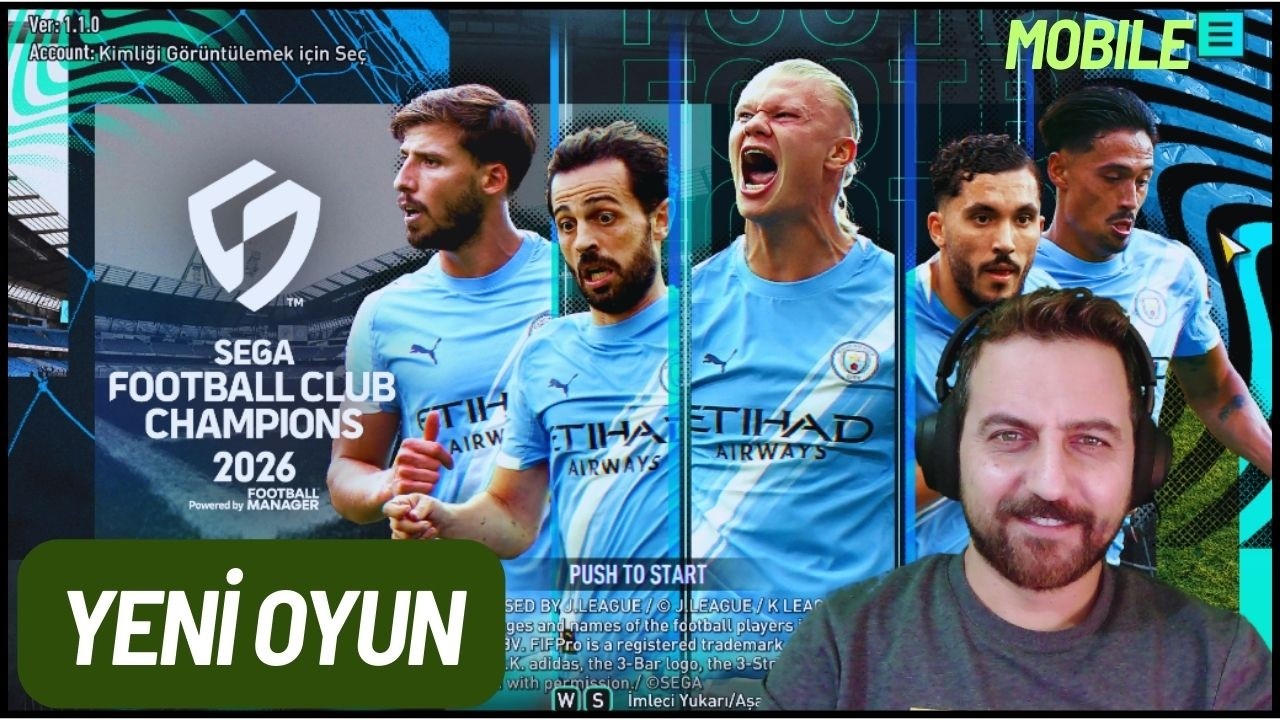 SEGA FOOTBALL CLUB CHAMPIONS - YENİ OYUN