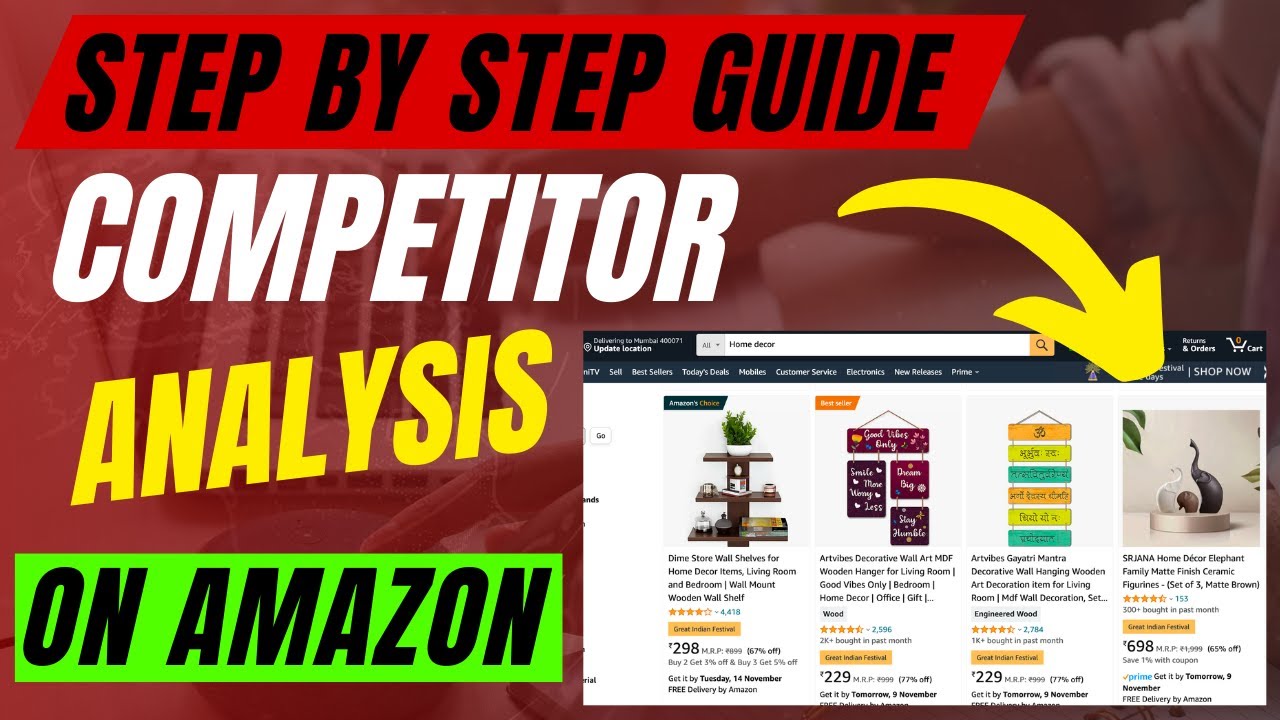 Amazon Competitor Analysis | How to Find Your Top Competitors on Amazon?