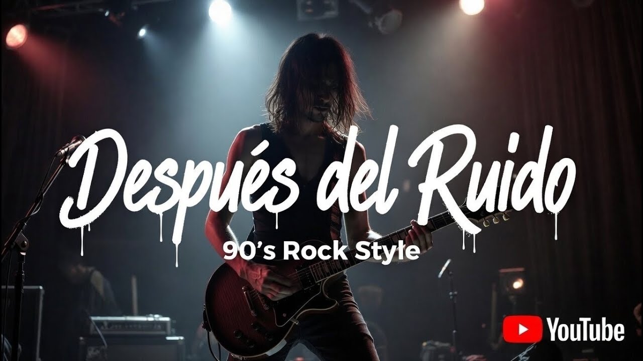Despu&eacute;s del ruido | Rock 90s intenso y letras profundas, guitarra melanc&oacute;lica (no cover)