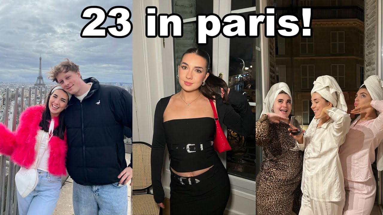 PARIS VLOG *my 23rd birthday trip!*