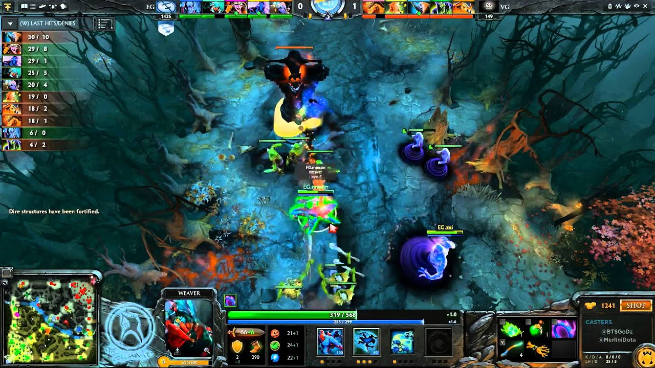 EG vs Vici Gaming - Game 3 (Summit LAN - LB Final)