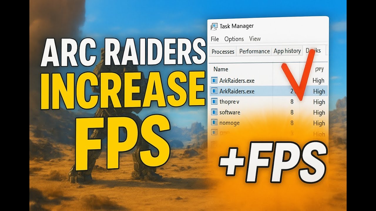 INSANE ARC RAIDERS FPS BOOST! (Simple Priority Trick = Massive Performance)