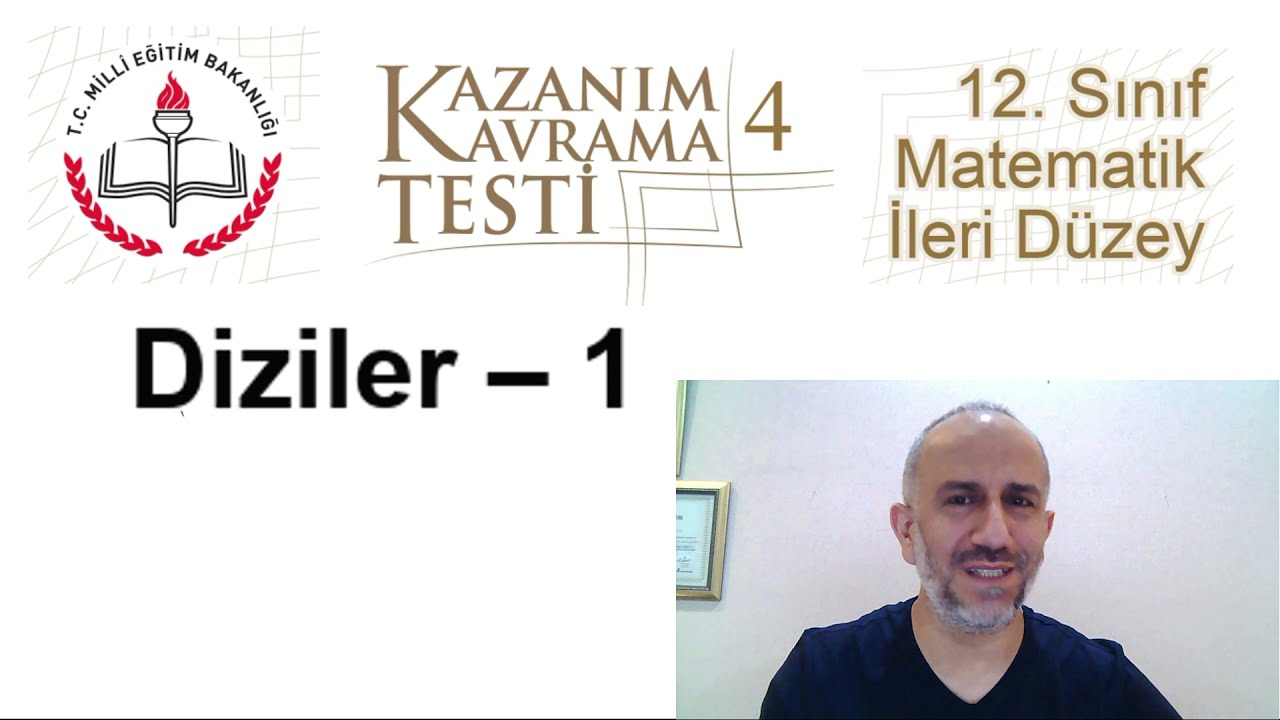 TEST-4 (diziler-1) l 12.SINIF MATEMATİK KAZANIM TESTLERİ