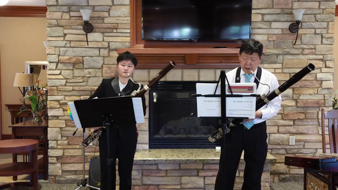 20260307 Meadowbrook Village Concert: Rossini Bassoon Duets The Barber of Sevilla No 4 4K