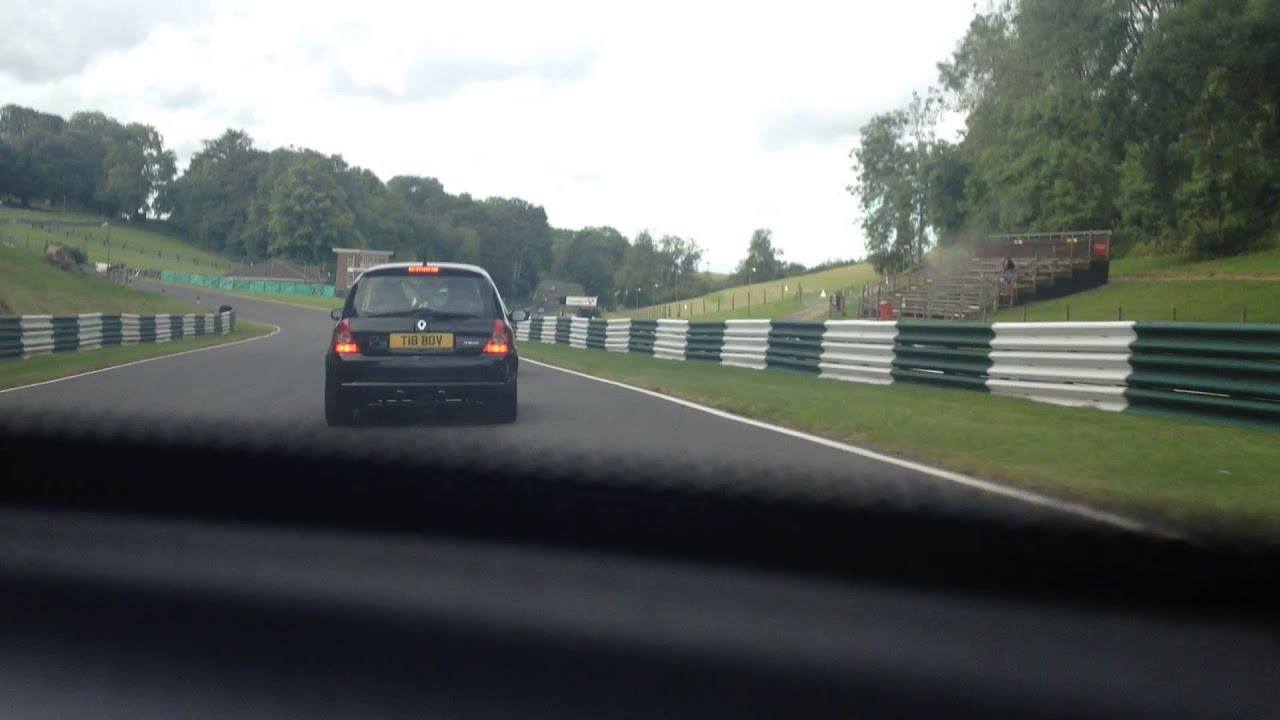 Cadwell Park Track Day MG ZR 160 with Clio 182 (Evening) 26/06/14