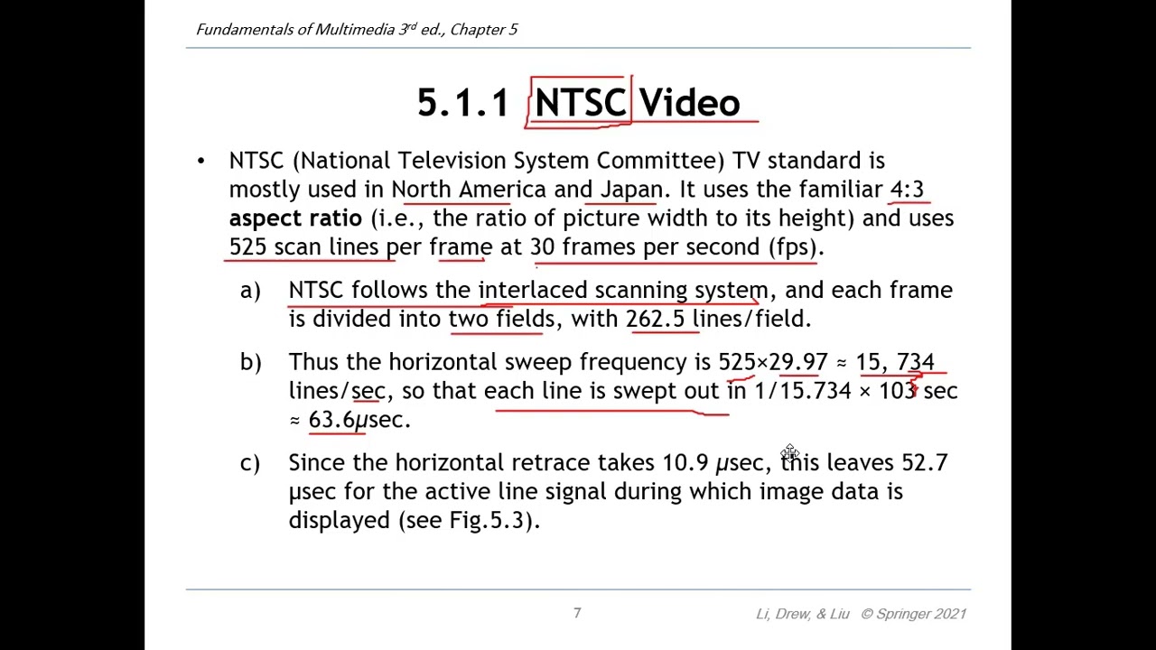 Lecture 4 Fundamental Concepts in Video