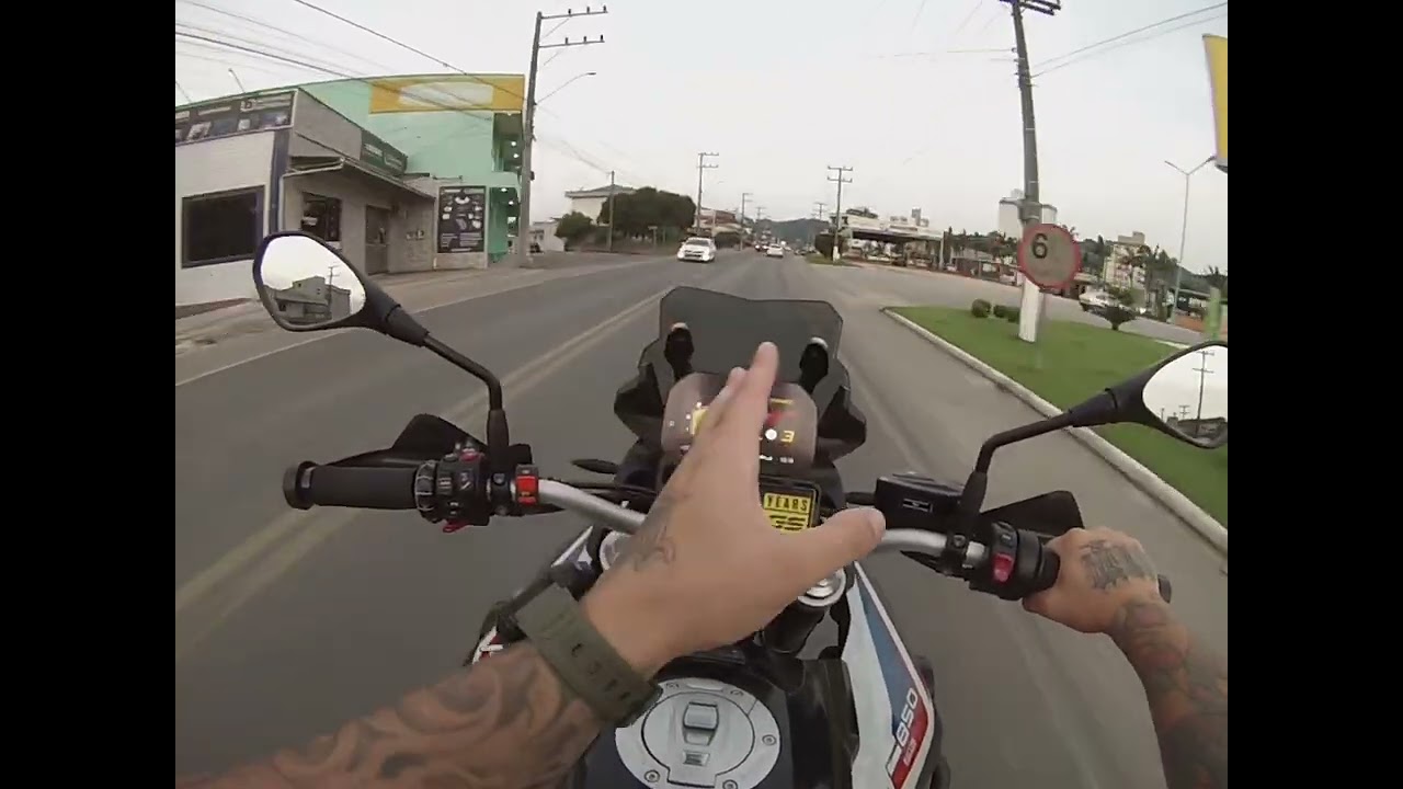 BMW F850gs rotina diária 