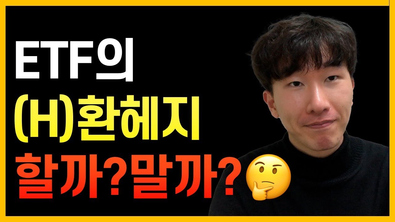 이 영상으로 고민 해결하세요 (환헤지 개념, 장단점, 비용, 김잔잔 선택)