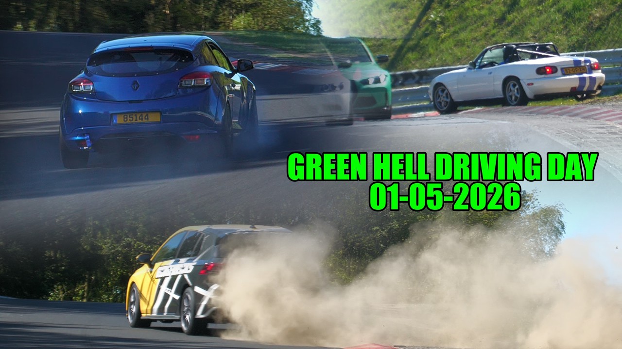 GREEN HELL DRIVING DAYS - Fails, Spin, High Lights, & Action 1-5-2026 / Nurburgring Touristenfahrten