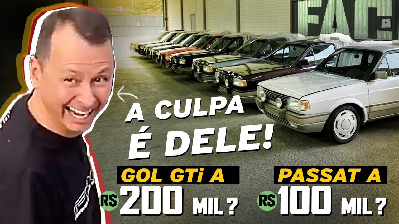 Gol GTi a R$ 200 mil? Passat a R$ 100 mil? Achamos um dos culpados!