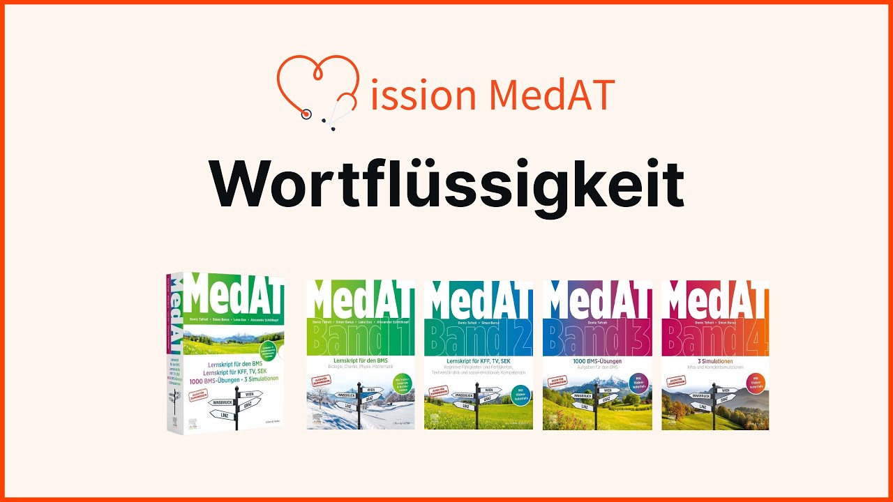 MedAT 2026 📄 Lehrvideo zum Untertest Wortflüssigkeit des KFF-Testteils des MedAT📄