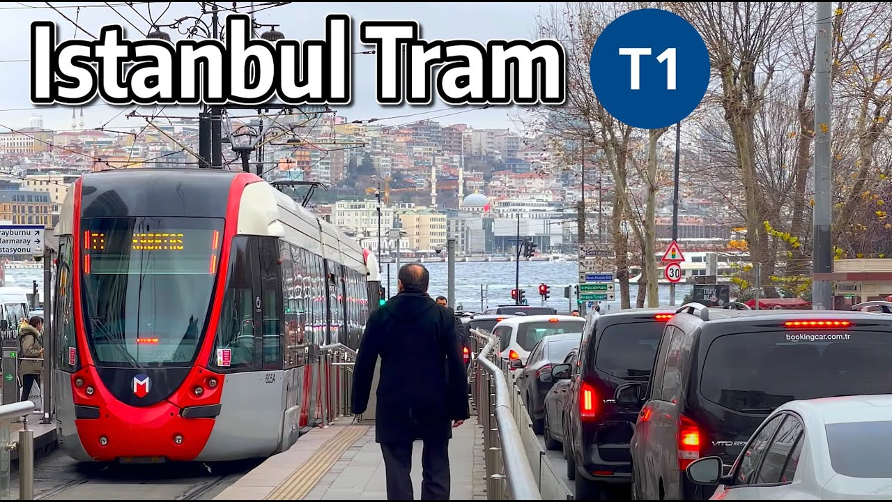 ⁴ᴷ⁶⁰ Exploring Istanbul's T1 Tram Line