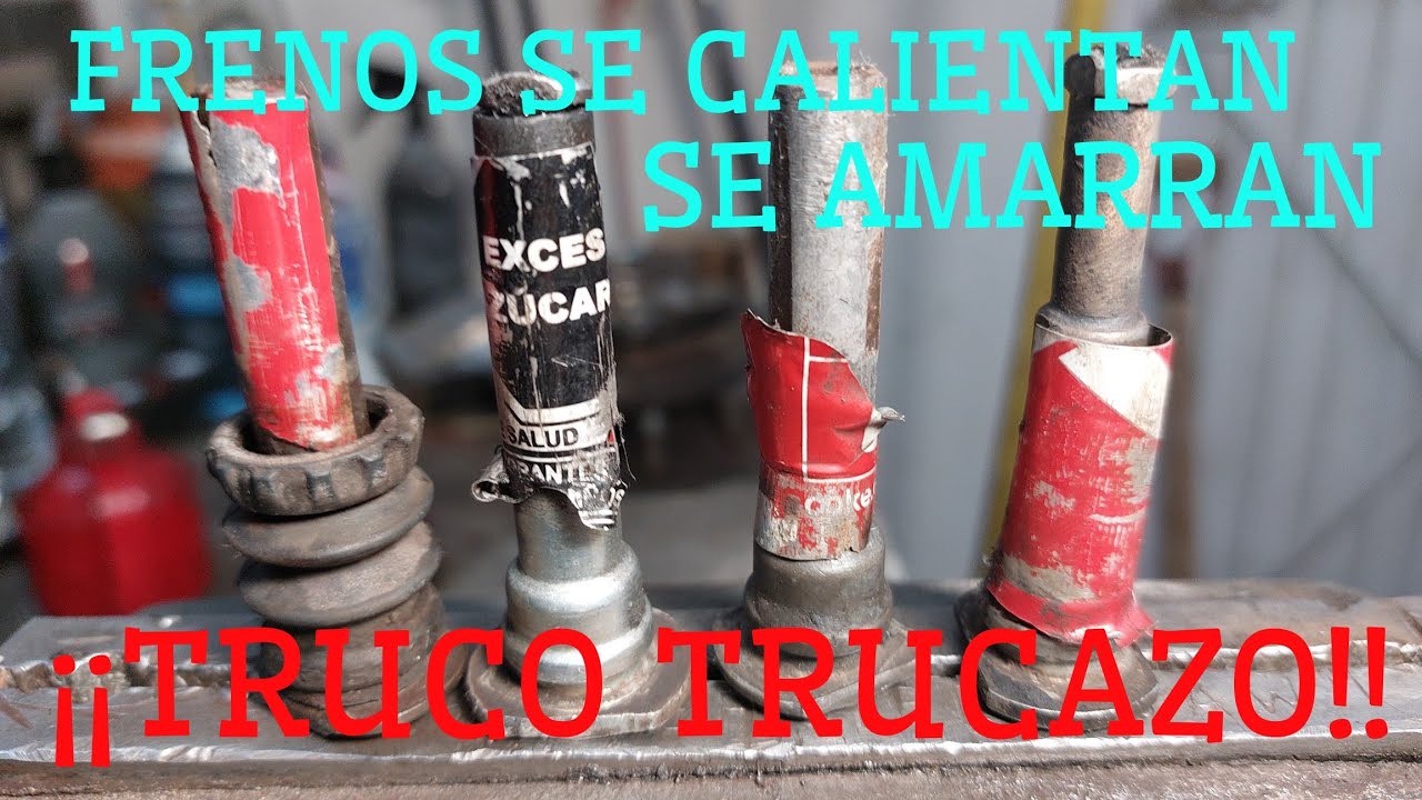 FRENOS SE CALIENTAN SE AMARRAN SUENAN AQUÍ LA SOLUCIÓN