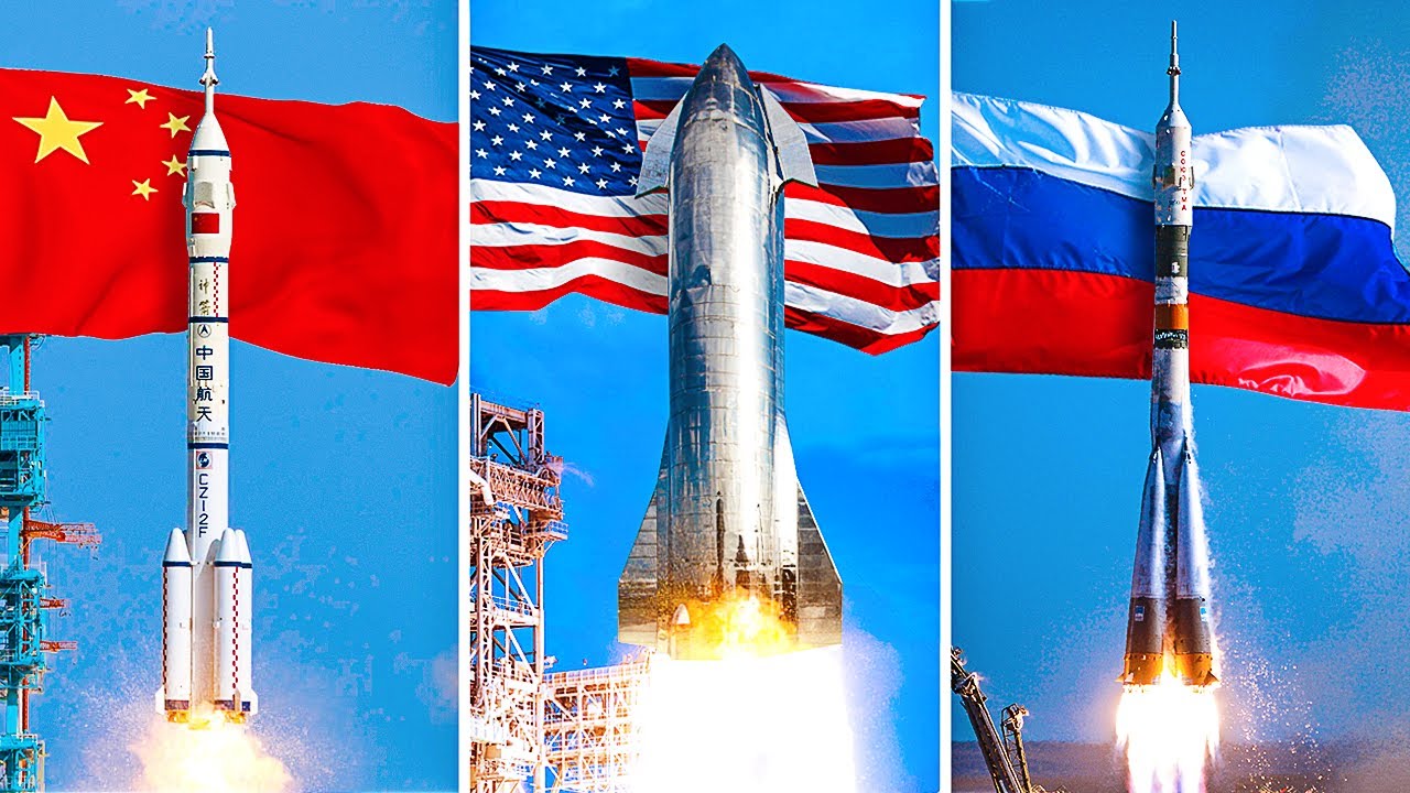 The New Space Race: USA vs China vs Russia