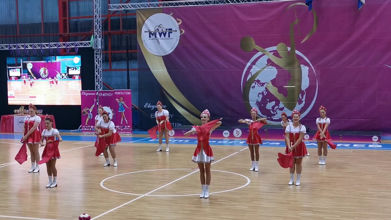 Velika formacija flag seniori, Zagreb 2019.