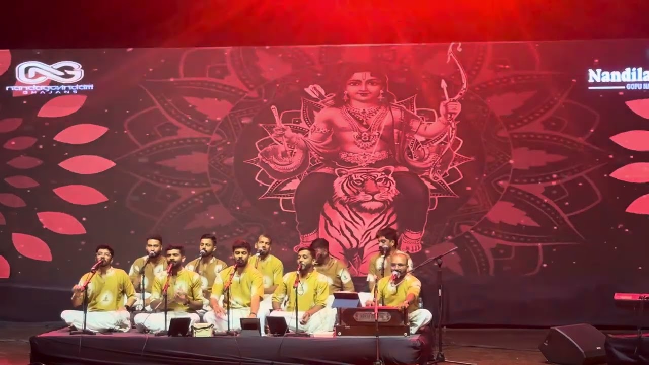 Ayyapa & Dipavali special medley in @nandagovindam BhaganConnect, Bengaluru on 18 Oct 25.