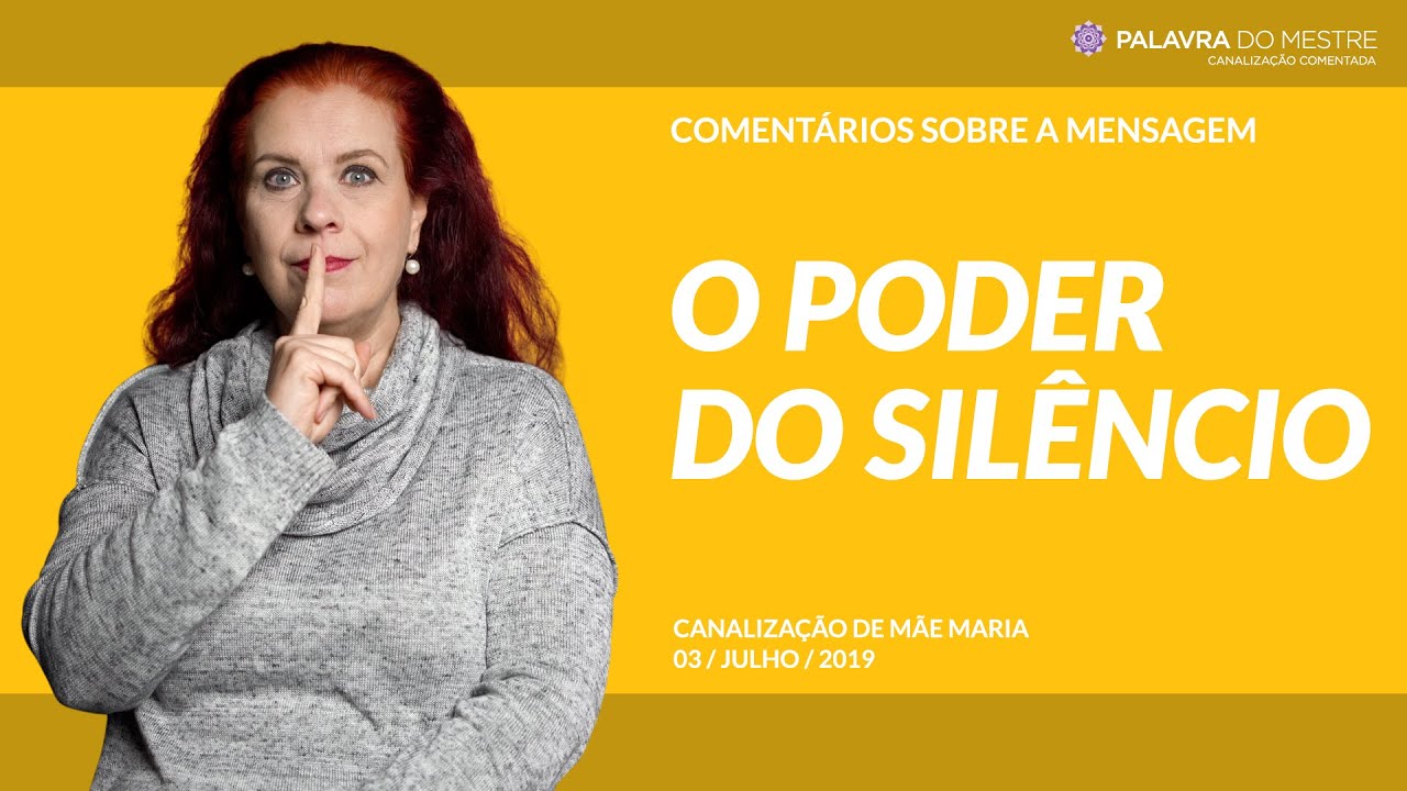 O poder do silêncio