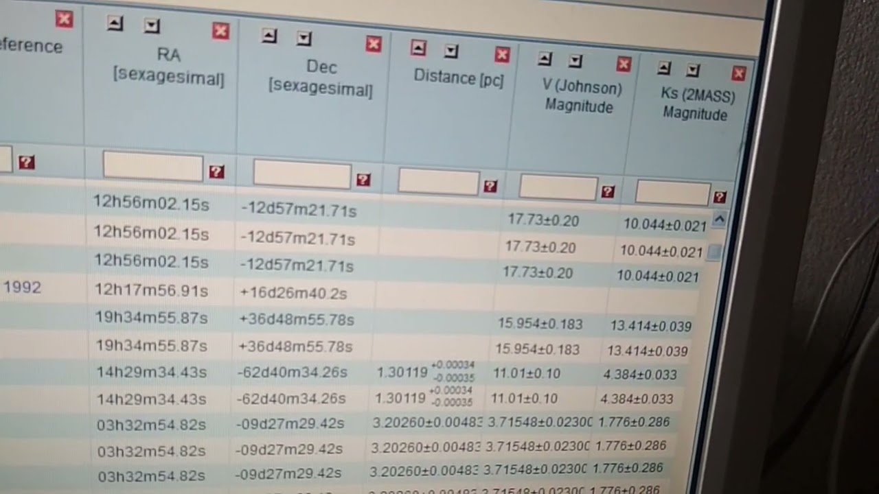 NASA exoplanet archive